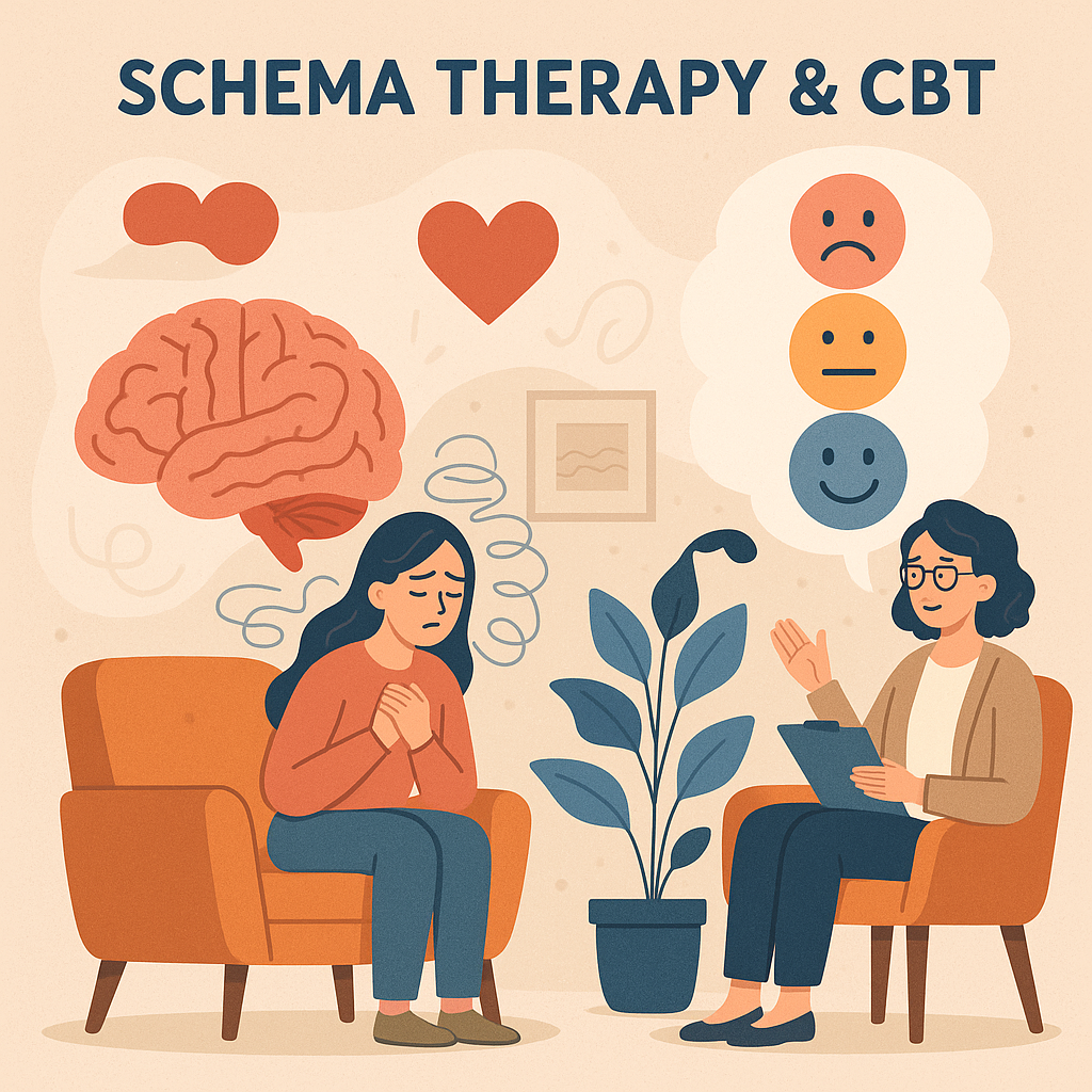 Schema Therapy si CBT pentru tratatrea problemelor emotionale